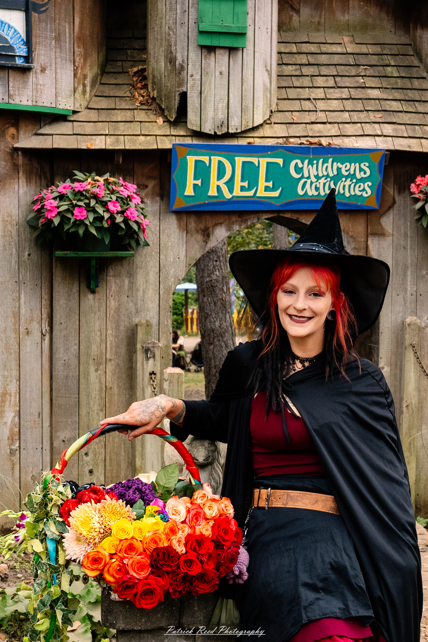 "A regal witch sits confidently on a grand throne, her dark robes flowing around her as she gazes forward with quiet power. Behind her, an open window frames a starry night sky, with the moon casting a soft glow into the room. The contrast between the cold, mystical sky and her commanding presence on the throne creates a sense of both mystery and authority, as if she holds dominion over both the earth and the heavens."