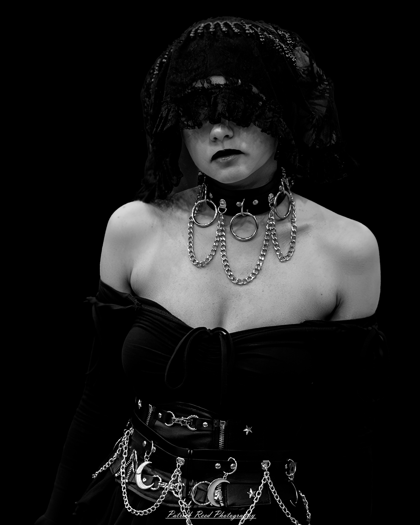 Twilek cosplay black and white