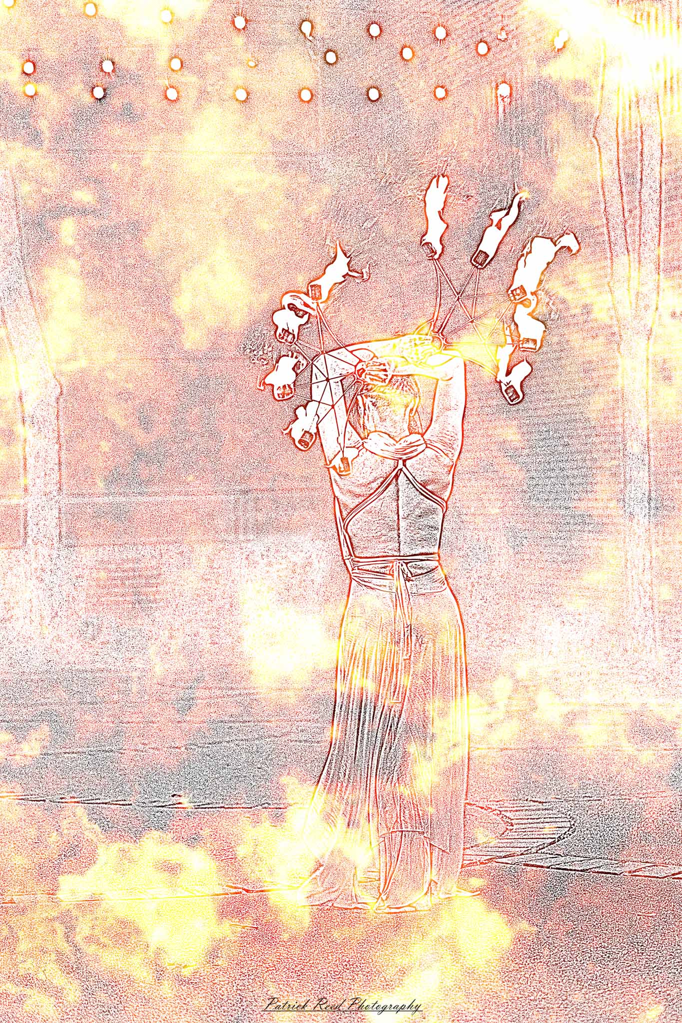 My Darling Suraee Photoshop Fire — Open Studio Night, May 7, 2025.