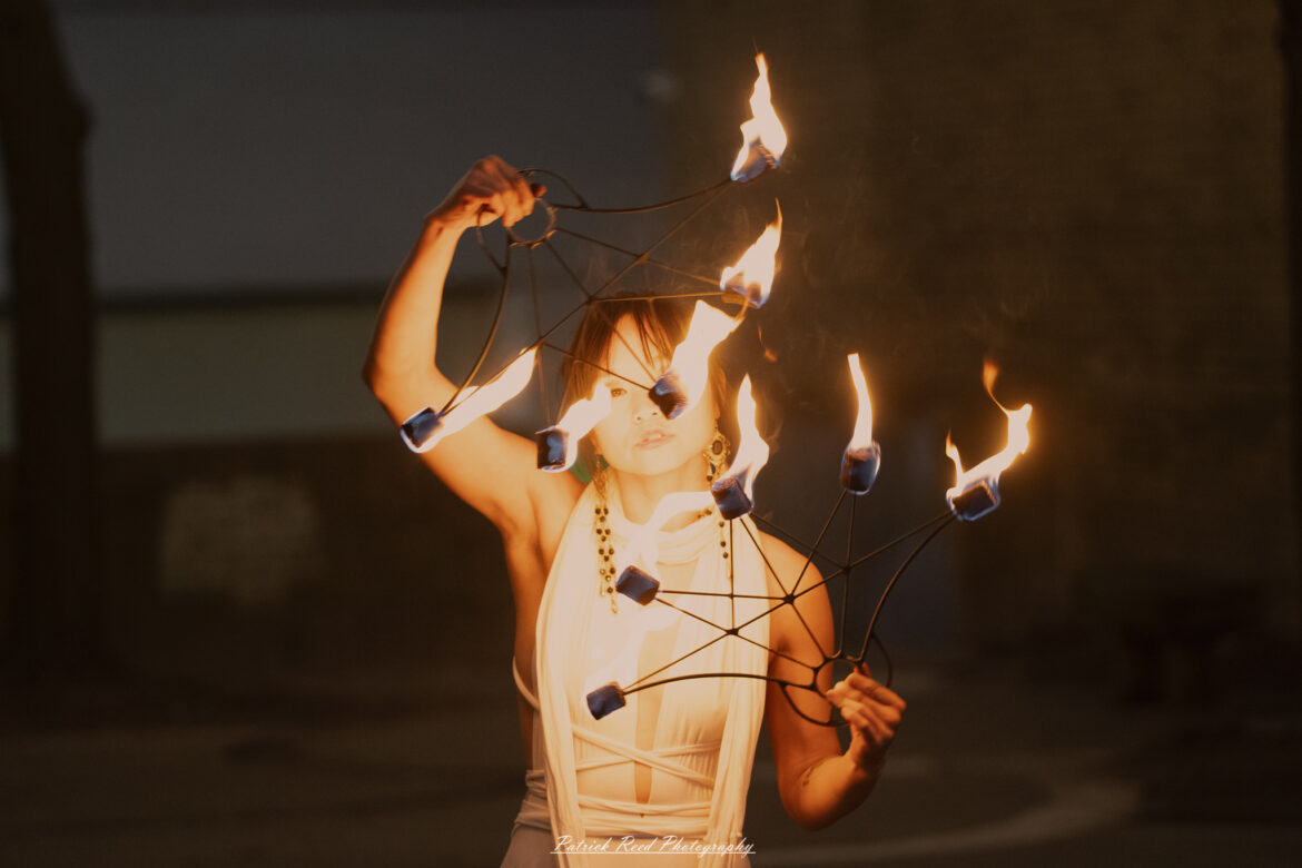 Open Studio Night – My Darling Suraee Set #3… Fire Dancing!!!