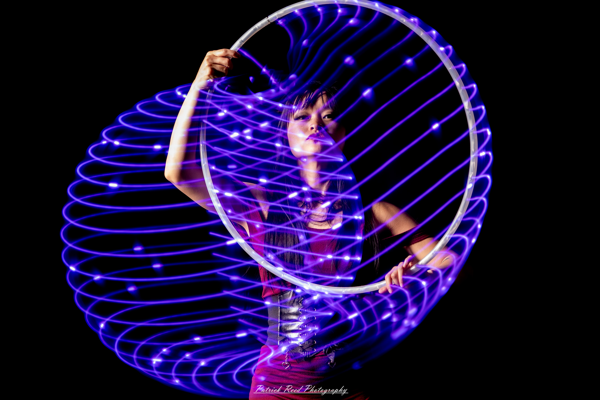 My Darling Suraee with a Hula Hoop — Open Studio Night, May 7, 2025