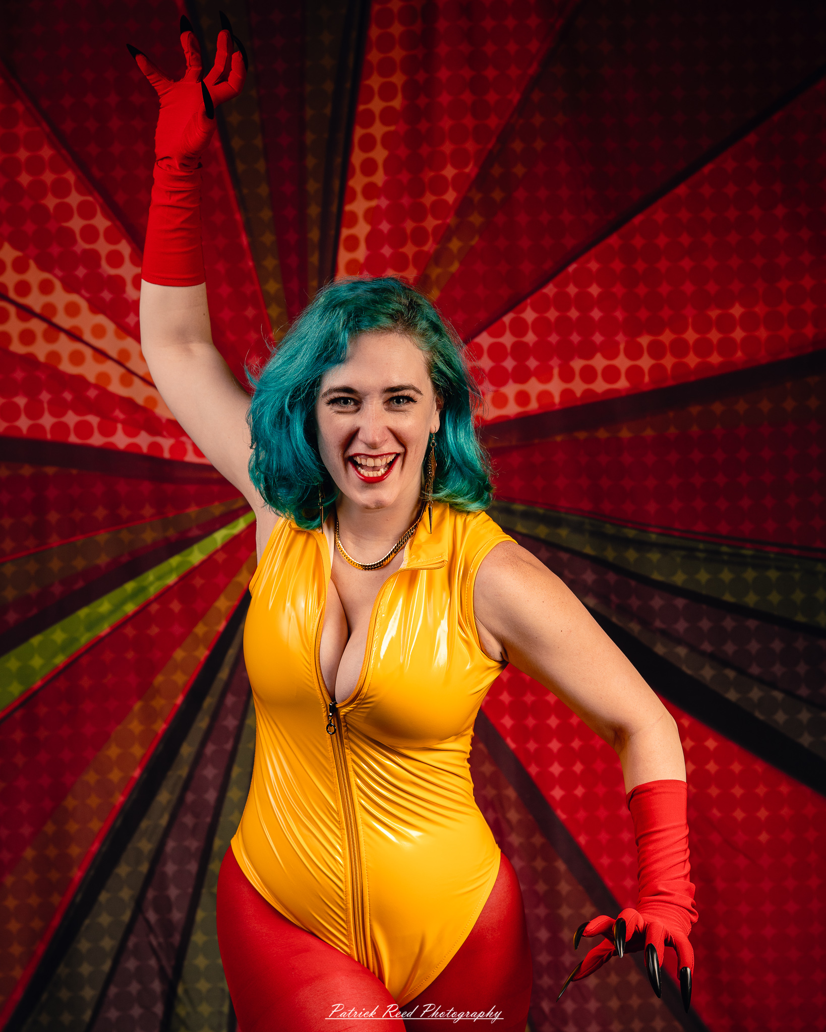 A fantasy-inspired portrait titled “Enchanted Valkyrie,” photographed on February 18, 2026. The model is styled in ethereal costume with dramatic lighting, evoking a powerful, otherworldly presence.